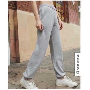 Grey Brady Melville Rosa Sweatpants 